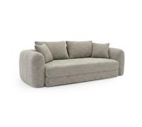 Sofa cama moderno noemi ,235cm, beige 61 cm