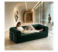 Sofá Cama Modular Plegable,Sillón Convertible Cojín para Espacio Pequeño | 5 En 1 Sofacama 2 Plazas Oferta Tapizado En Tela Pana Para Salón O Dormitorio(Green,150cm/59.1inch)