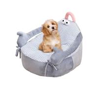 Sofá Cama para Gatos,Sofá De Felpa para Gatos De Interior - Calentador Calmante Muebles para Interior Exterior Dormitorio Suelo