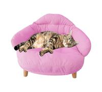 Sofá cama para perros - camas de sofá desmontables con patas de mascotas multiusos, silla para perros cómoda reutilizable, muebles robustos interiores, cama de bombardeo suave y duradera, súper