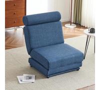 Sofá cama plegable portátil 4 en 1 con cojín, ideal para salón, dormitorio, uso de invitados, hogar, oficina, apartamento, muebles multifuncionales que ahorran espacio