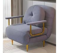 Sofá cama plegable portátil convertible futón reclinable sofá cama con soporte de espalda para sala de estar, sala de estar, dormitorio