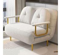 Sofá cama plegable portátil convertible futón reclinable sofá cama con soporte de espalda para sala de estar, sala de estar, dormitorio