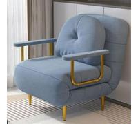 Sofá cama plegable portátil convertible futón reclinable sofá cama con soporte de espalda para sala de estar, sala de estar, dormitorio