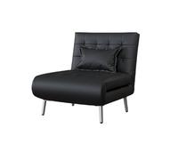 Sofá cama plegable, sofá cama plegable, sofá cama con respaldo ajustable multifuncional, moderno reclinable plegable, apto para apartamentos pequeños, salas de estar, dormitorios, pasillos (color