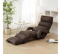 Sofá cama plegable y perezoso, sillón cama ajustable en 6 posiciones con reposabrazos y almohada, asiento individual alargado para el hogar, la sala de estar y el dormitorio. A,80.7in+handrail