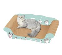 Sofá cama rascador para gatos, sala de descanso para gatos, protector de muebles, rascador para gatos, cama para descansar y jugar