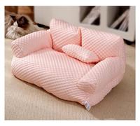 Sofá cama refrescante para gatos, transpirable y lavable con parte inferior antideslizante para perros y gatos pequeños, medianos y grandes