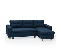 Sofá cama wade 3 plazas azul