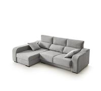 Sofa Chaiselongue Zafiro 3 Plazas Tela Antimanchas Derecha e Izquierda