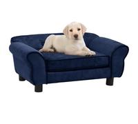 Sofá clásico para perros color Azul