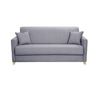 Sofá convertible 3 plazas nórdico gris perla SKANDY