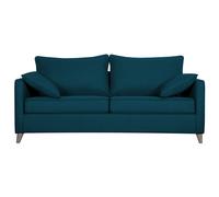 Sofá convertible nórdico 3 plazas azul petróleo PAPEL