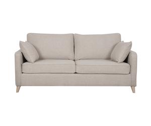 Sofá convertible nórdico 3 plazas beige natural PAPEL