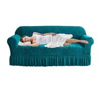 Sofa Covers - 145x185x2cm Sofa Covers Washable, Furniture Cover For Sofas, Non Slip Furniture Protector with Skirt Design For Ultimate Protection Living Room Bedroom Indoor Outdoor