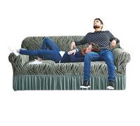 Sofa Covers - 145x185x2cm Sofa Covers Washable, Furniture Cover For Sofas, Non Slip Furniture Protector with Skirt Design For Ultimate Protection Living Room Bedroom Indoor Outdoor