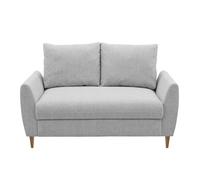 Sofá de 2 o 3 plazas mave salón comedor estilo contemporáneo en color gris o beige con patas de madera 145 cm