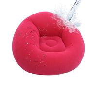 Sofá de aire hinchable - 103 × 103 × 60 cm para camping pustanible aire plegable que se encuentra para jardín, dormir, relajarse, viajar, piscina | Muebles al aire libre ligeros para una comodidad