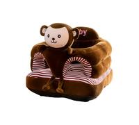 Sofá de apoyo para niños con forma de animal para aprender a sentarse, asiento de suelo de felpa