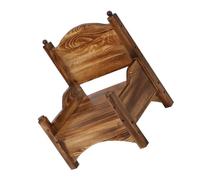 Sofá de bebé para sesiones de fotos, decoración de sofá de madera maciza, muebles de fotografía, retro, sofá pequeño, accesorios de fotografía para estudio