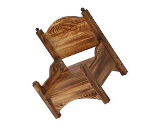 Sofá de bebé para sesiones de fotos, decoración de sofá de madera maciza, muebles de fotografía, retro, sofá pequeño, accesorios de fotografía para estudio