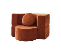 Sofá de compresión plegable, diseño multifuncional con soporte lumbar, reduce la fatiga, funda lavable para un uso cómodo en la sala de estar