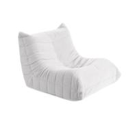 Sofá de compresión sin huesos, tapizado de espuma de pana, sofá de suelo perezoso para sala de estar, apartamento, dormitorio, oficina, no requiere montaje