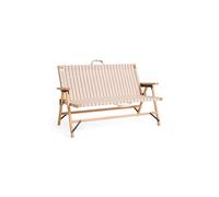 HAY Sofá plegable Outdoor Market Beige-red. 2 plazas