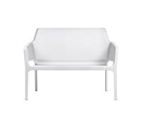 Sofá de Jardín 2 Plazas Nardi Apilable Net Bench 40338.00.000 Bianco
