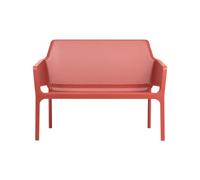 Sofá de Jardín 2 Plazas Nardi Apilable Net Bench 40338.75.000 Corallo