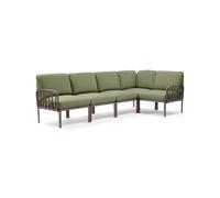 Sofá de Jardín 5 Piezas Nardi Komodo 40370.10.140 Giungla Sunbrella®