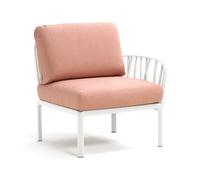 Sofá de Jardín Modular Nardi Komodo 40372.00.066 Rosa Quarzo