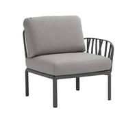 Sofá de Jardín Modular Nardi Komodo 40372.02.172 Grigio
