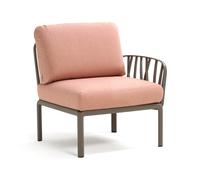 Sofá de Jardín Modular Nardi Komodo 40372.10.066 Rosa Quarzo