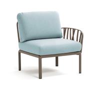 Sofá de Jardín Modular Nardi Komodo 40372.10.138 Ghiaccio Sunbrella®