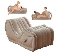 Sofá de muebles sexuales con bomba de aire automática, sofá silla para ayuda de posición del punto G, juguete sexual inflable de almohada para parejas, soporte para posición sexual multifuncional