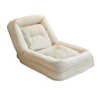 Sofá de piso perezoso, cama plegable para perros con 5 posiciones ajustables, sofá plegable para humanos y mascotas, sofá plegable para humanos y mascotas
