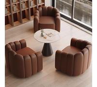 Sofá de recepción, juego de sofá de negociación, combinación de mesa y silla para oficina de ventas y vestíbulo de hotel