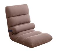 Sofá de suelo ajustable, sillón tatami portátil con soporte para la espalda, cómodo asiento plegable para la sala de estar, relajación y sofá perezoso, silla acolchada para máxima comodidad