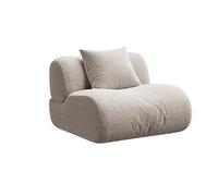 Sofá doble sin huesos, sofá biplaza moderno, chenilla suave, espuma de alta densidad, sofá nube para sala de estar y dormitorio, no requiere montaje