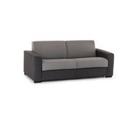 Sofá fixo de 2 lugares em tecido