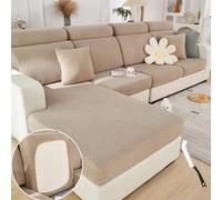Sofa Hero Covers For Couch, Soothing Home Sofa Covers, 2024 New Sofa Hero Covers, Pet Couch Covers For Sectional Sofa, Magic Sofa Covers For Sectional Slipcovers (Seat Cover-M,Light Brown)