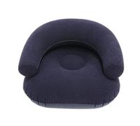 Sofá hinchable para camping - Asiento para tumbona aterciopelada 73 x 73 x 52 cm | Sofá hinchable | Sillas hinchables para noches de cine al aire libre playa piscina estadio viajes salón dormitorio