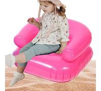 Sofá hinchable portátil - Cómodo asiento ergonómico, perfil ligero y compacto, inflado rápido de aire + válvula hermética, material sintético resistente - para camping y eventos en el