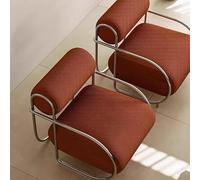 Sofá individual - Diseño minimalista de mediados de siglo para sala de estar y dormitorio, cómodo asiento tapizado para casa de familia, muebles de salón modernos