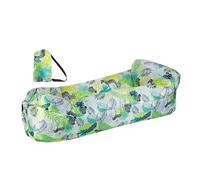 Sofá inflable para camping, sofá de aire, portátil, plegable, impermeable, cómodo para sentarse, playa, festival, al aire libre, película, dormir