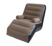 Sofá Inflable - Sofá Inflable | 120 ° de inclinación Blowing Sofá | Escriba Sillas floculante floculante | Sofá Lounger para Sala de Estar Interior, Jardines y Piscinas