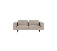 Sofá Loft para 2 Personas Brook Beige/Castaño/ Negro