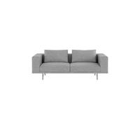 Sofá Loft para 2 Personas, Gris Brook Melange/acero Inoxidable