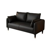 Sofá Loveseat Moderno para Sala de Estar con Patas elevadas, de Cuero, Suave y cómodo, Ideal para Sala de Estar, Oficina, Dormitorio y Estudio.(H,140cm)